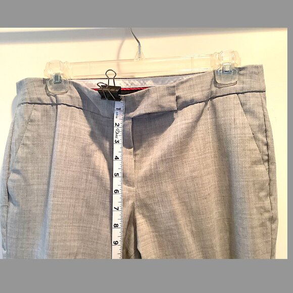 Talbots Signature  Classic - Gray lightweight wool blend lined Pant, size 8P - Picture 12 of 16